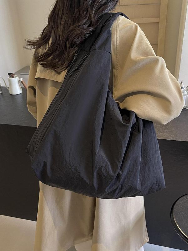 Marilla | Bolso Hobo de Hombro Extragrande de Nailon