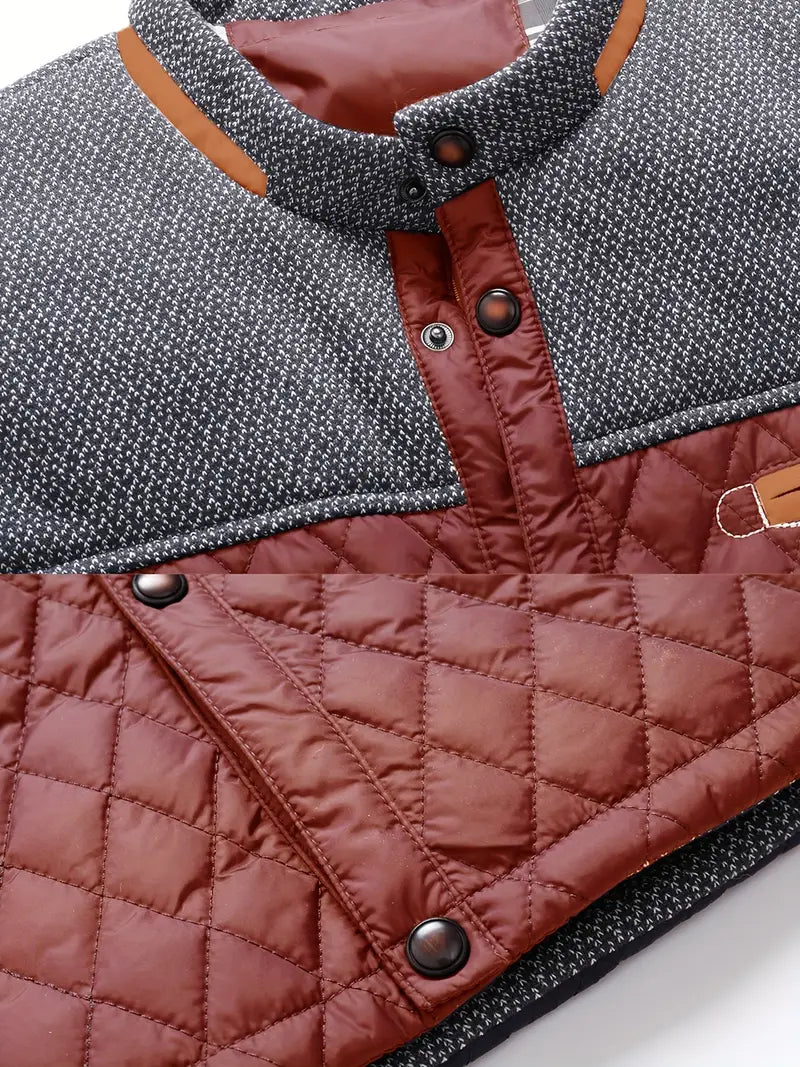 Proctor | Chaqueta Acolchada De Manga Larga Con Cuello Alto