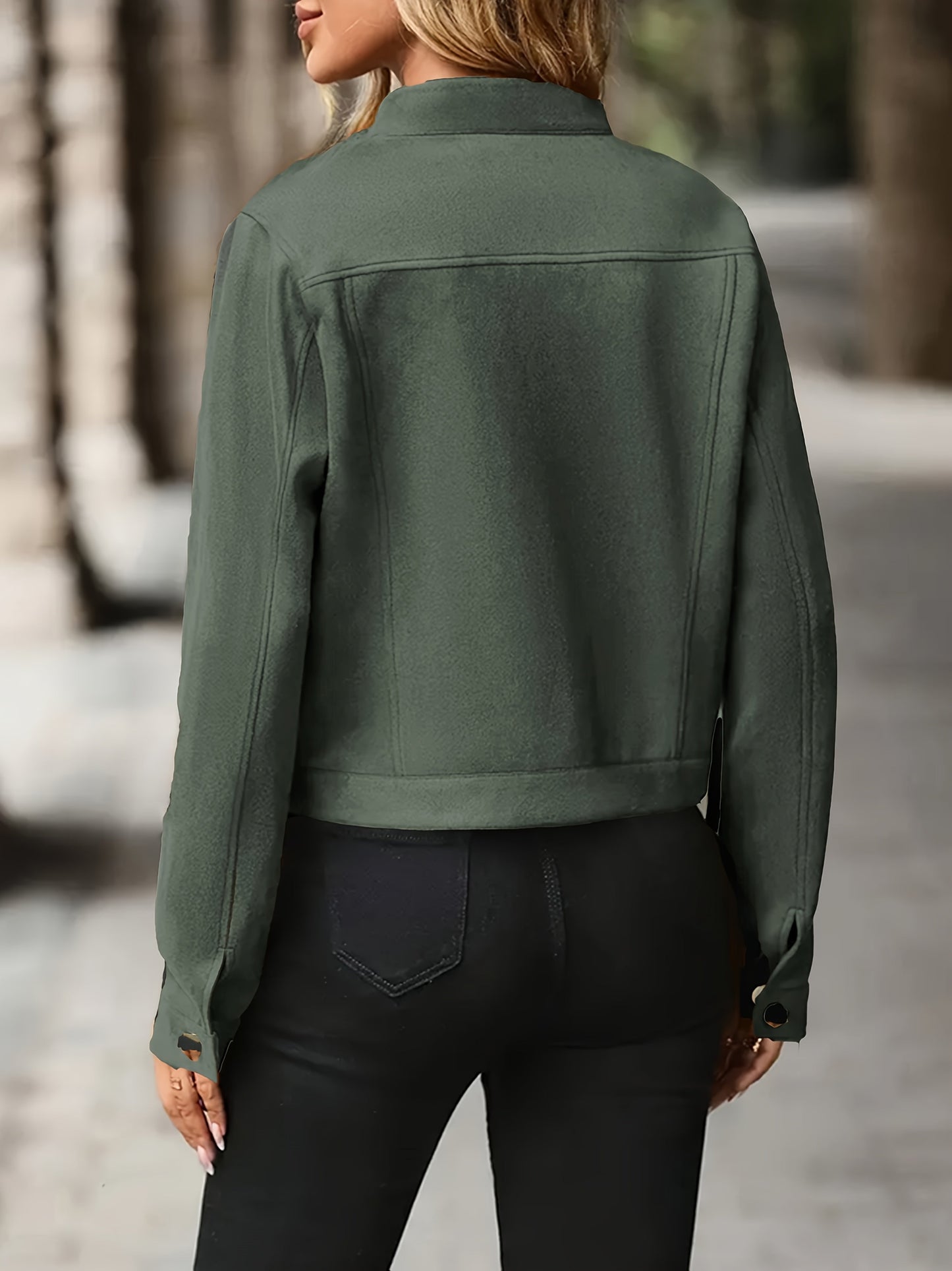 Slavica | Chaqueta Vintage De Manga Larga Con Botones