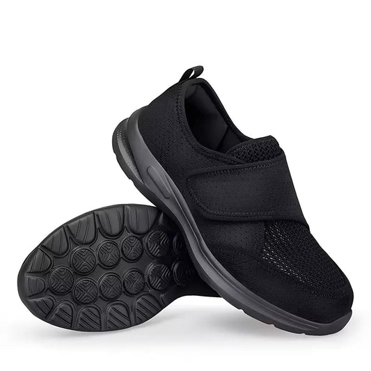Ambrosio | Zapatos de Caminata de Malla con Cierre Ajustable
