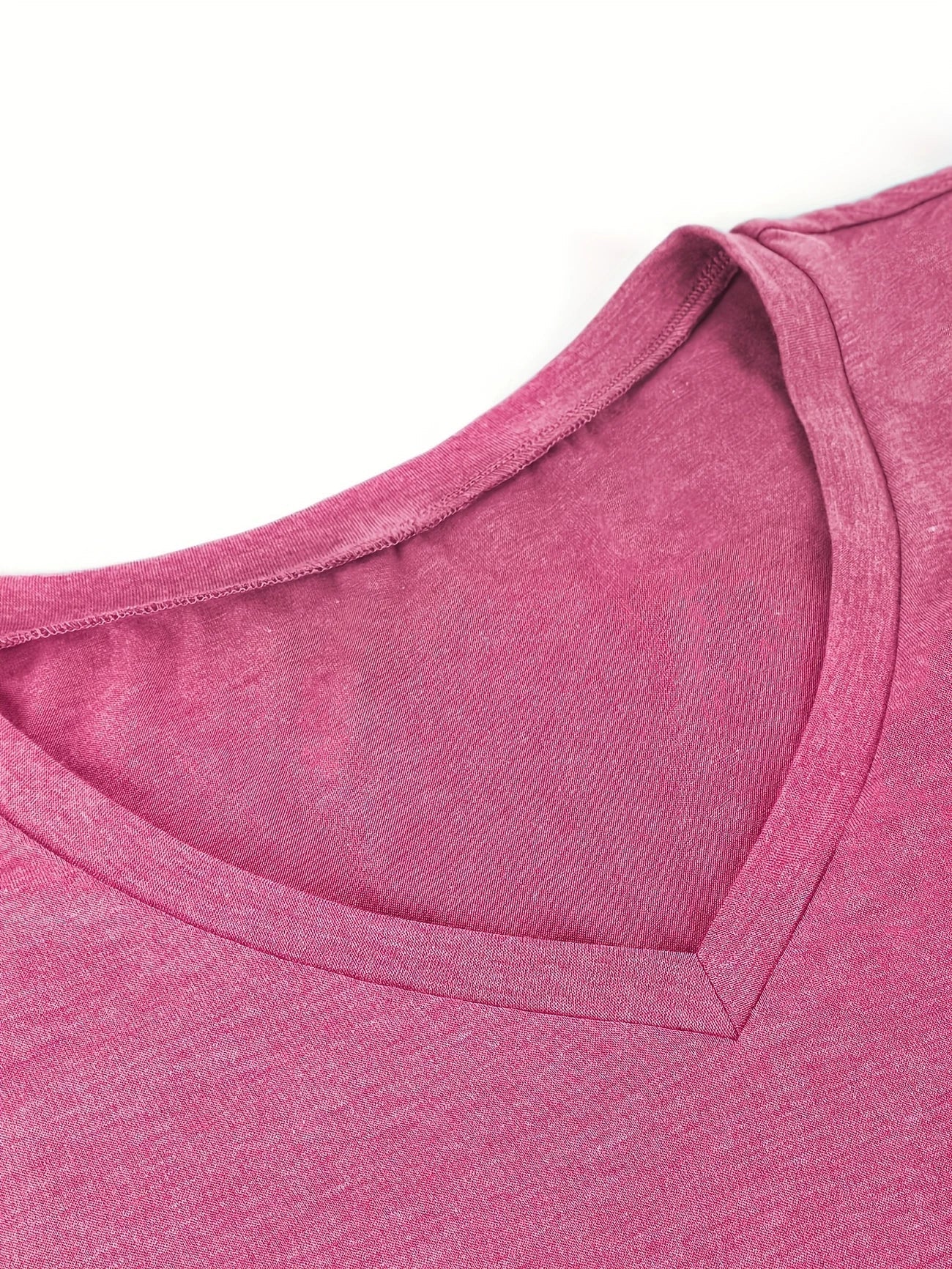 Kizzy | Camiseta de Manga Abullonada Cuello V
