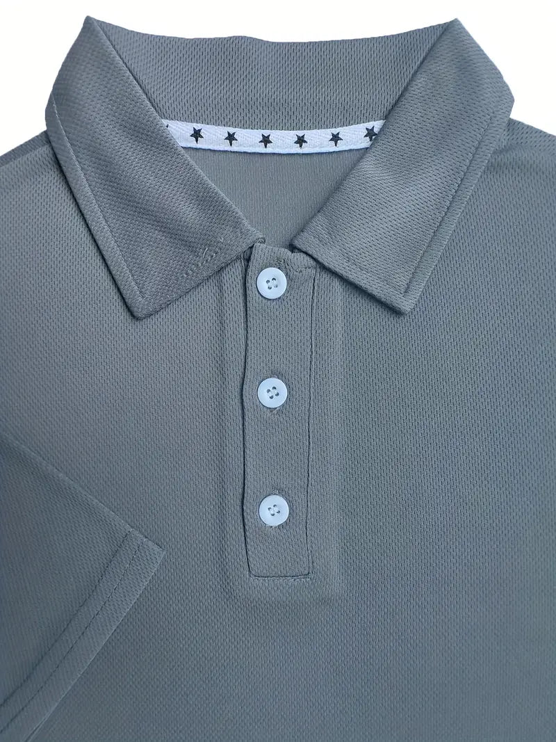 Kelvin | Conjunto De Polo Y Pantalones Cortos Con Textura