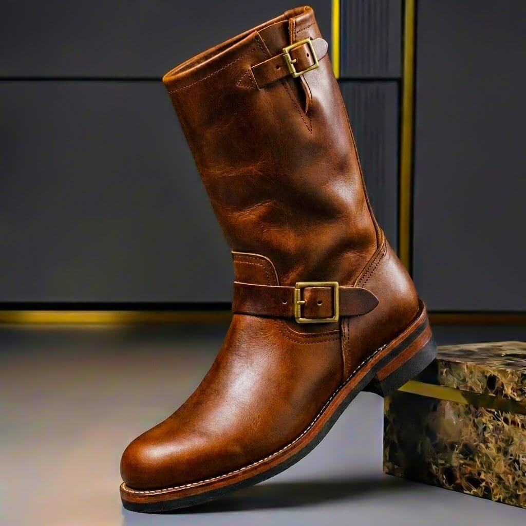 Osmar | Botas De Montar De Media Caña Con Correas Y Hebillas