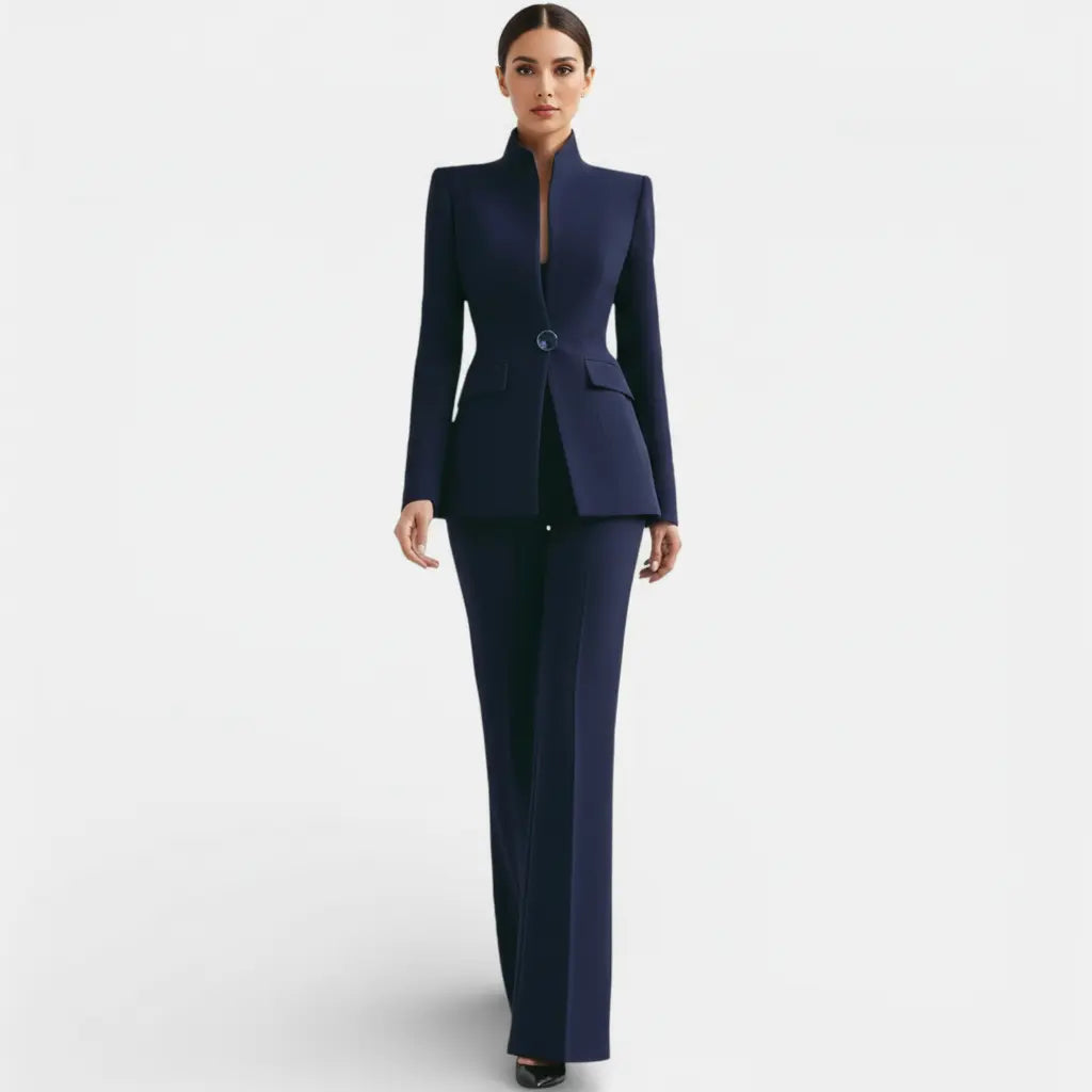 Orioncraft | Conjunto de Blazer y Pantalones Ajustados