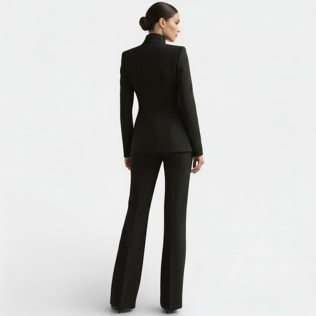 Orioncraft | Conjunto de Blazer y Pantalones Ajustados