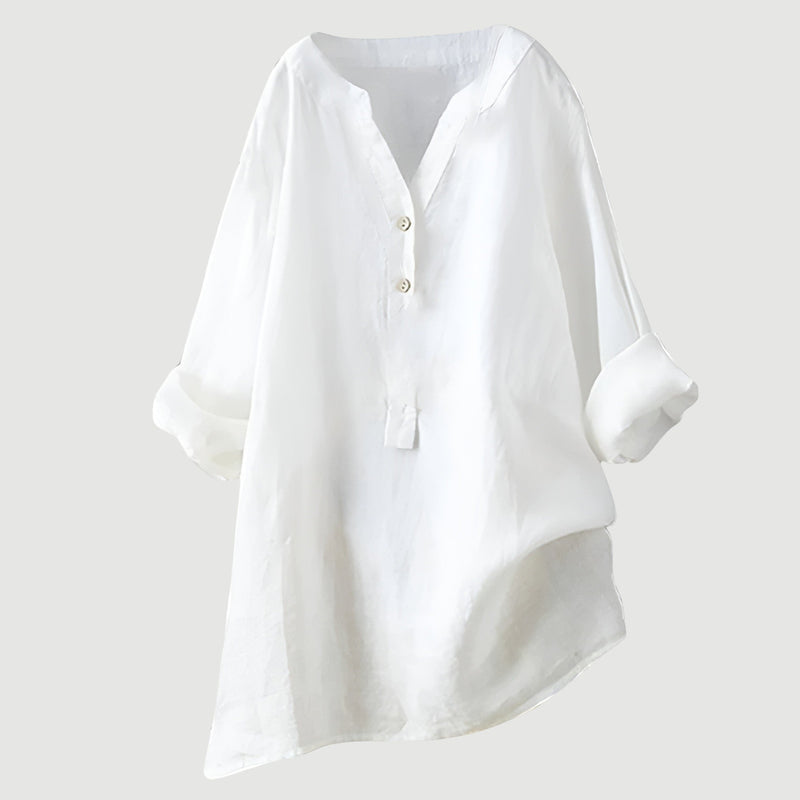 Johanne - Elegante Blusa Abotonada