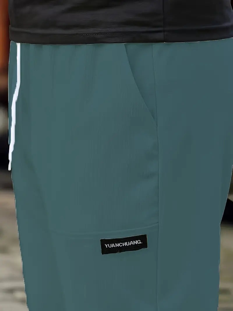 Travys | Pantalones Jogger Rectos Con Cordón y Bolsillos