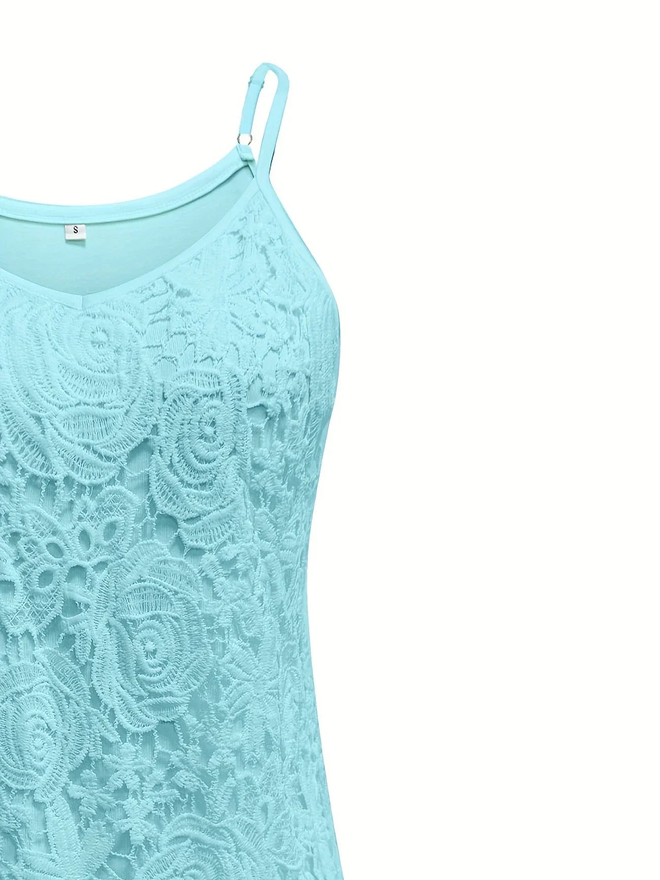Juna | Top de Encaje Floral con Tirantes