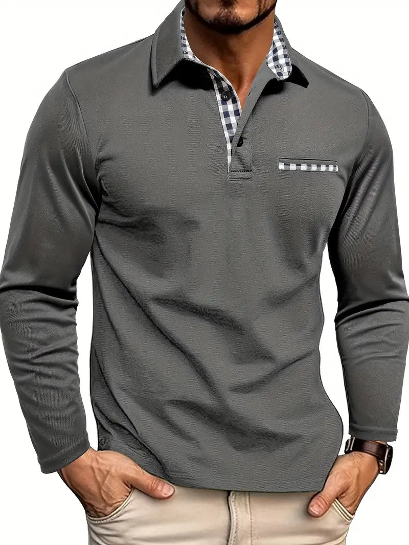 Viktor | Polo de Manga Larga con Botones
