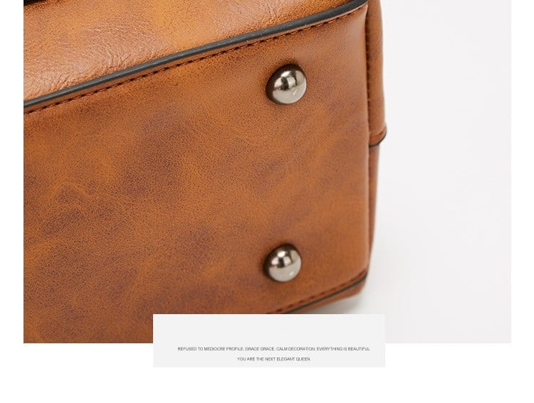 Britney | Bolso de Hombro Con Bolsillos Delanteros Con Cremallera