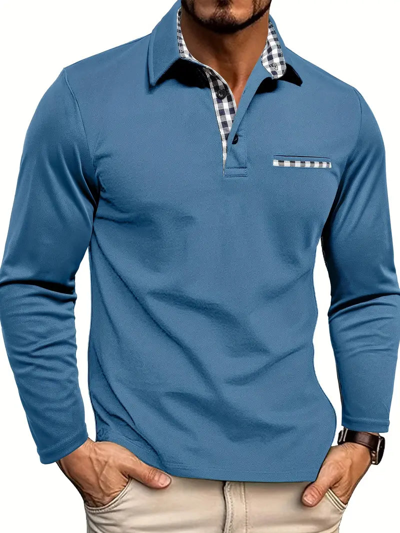 Viktor | Polo de Manga Larga con Botones