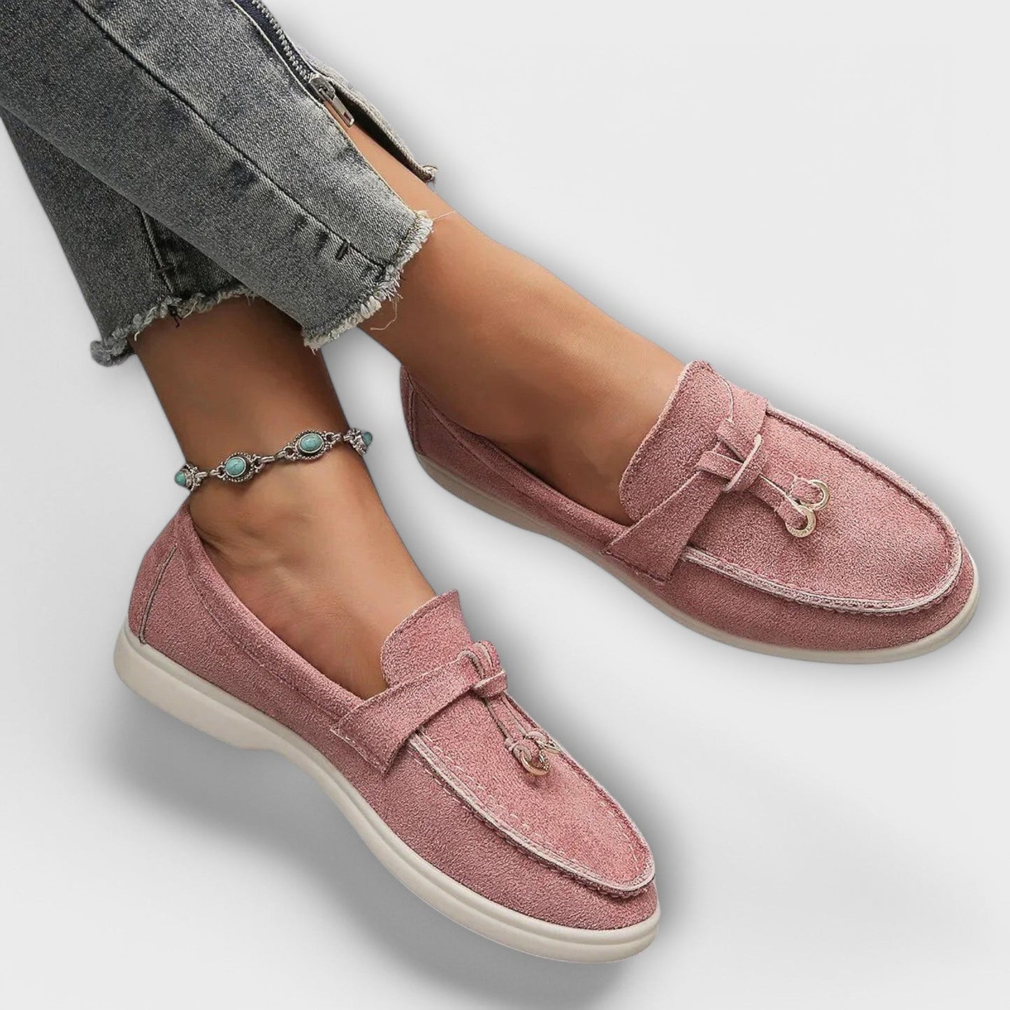 Jenine | Mocasines Sin Cordones Con Borla Calzado Informal