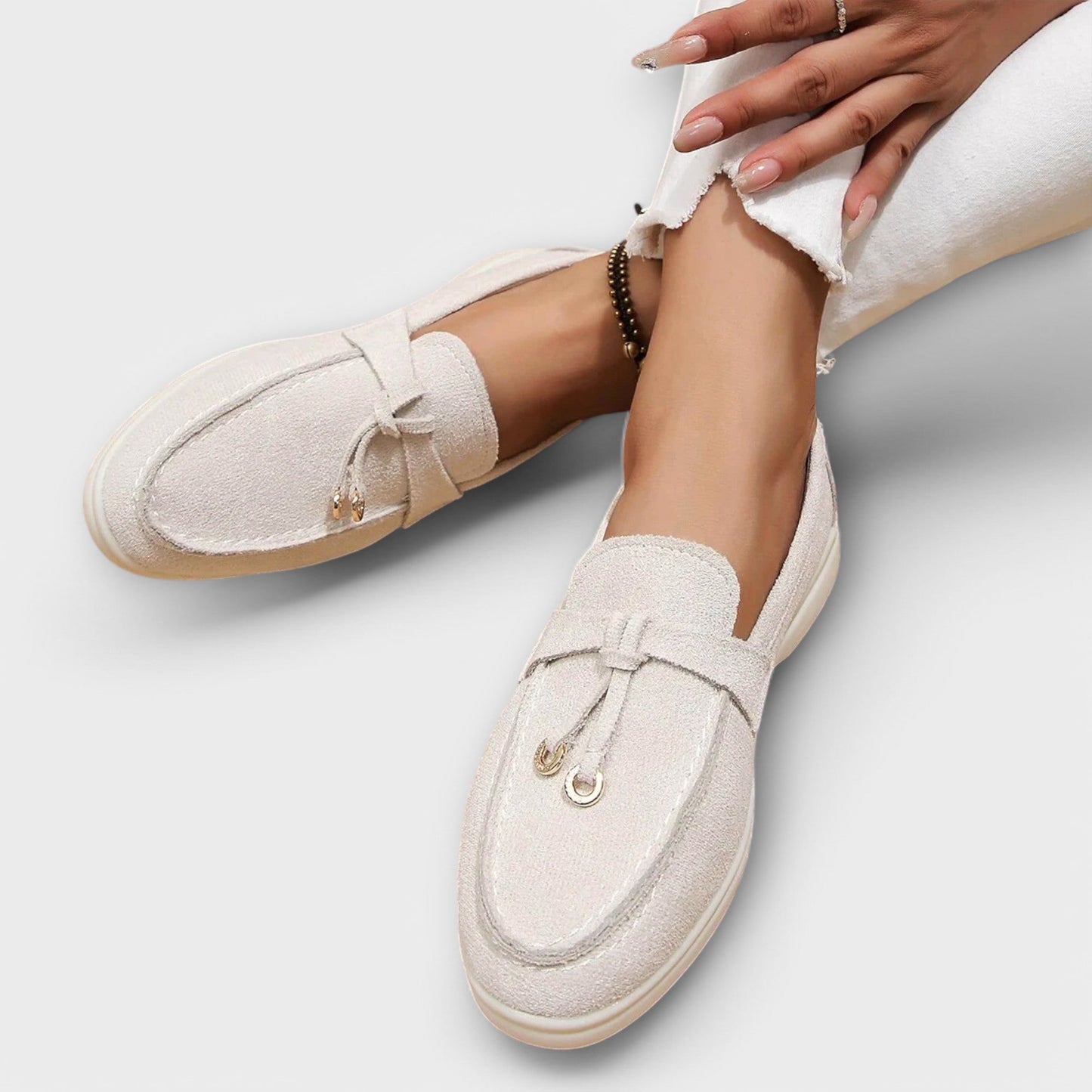 Jenine | Mocasines Sin Cordones Con Borla Calzado Informal