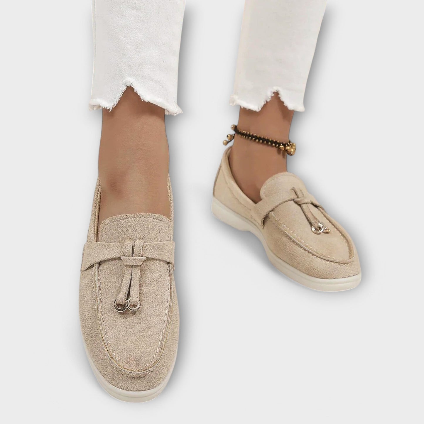 Jenine | Mocasines Sin Cordones Con Borla Calzado Informal