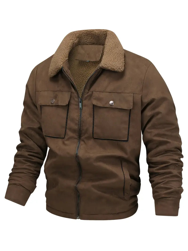 Grigory | Chaqueta Con Cremallera Y Cuello Borg