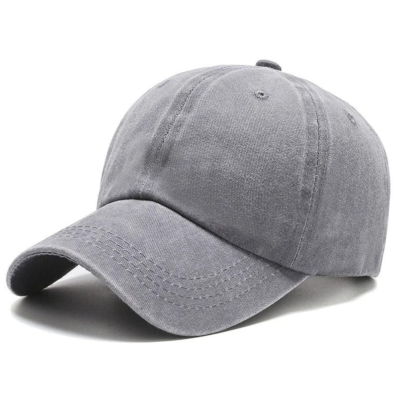 Emirjan | Gorra de Béisbol con Efecto denim Lavado