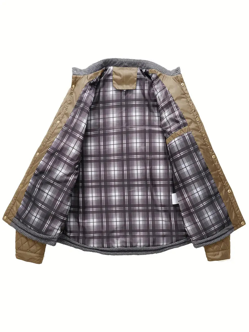 Proctor | Chaqueta Acolchada De Manga Larga Con Cuello Alto
