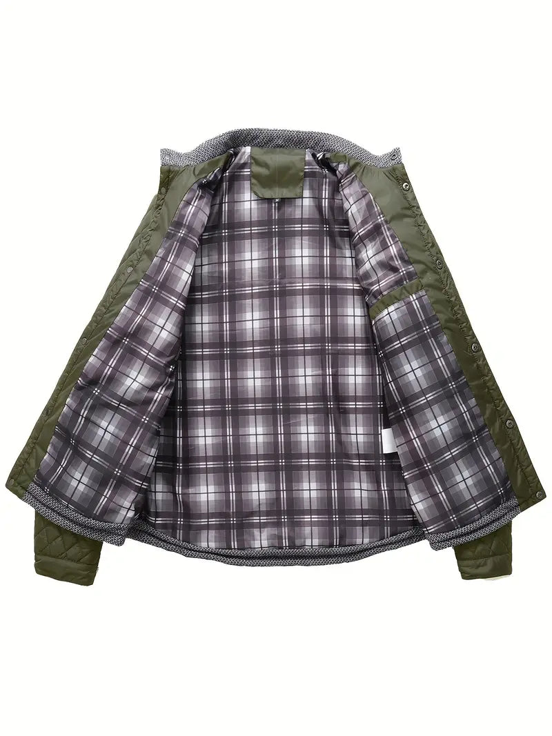 Proctor | Chaqueta Acolchada De Manga Larga Con Cuello Alto