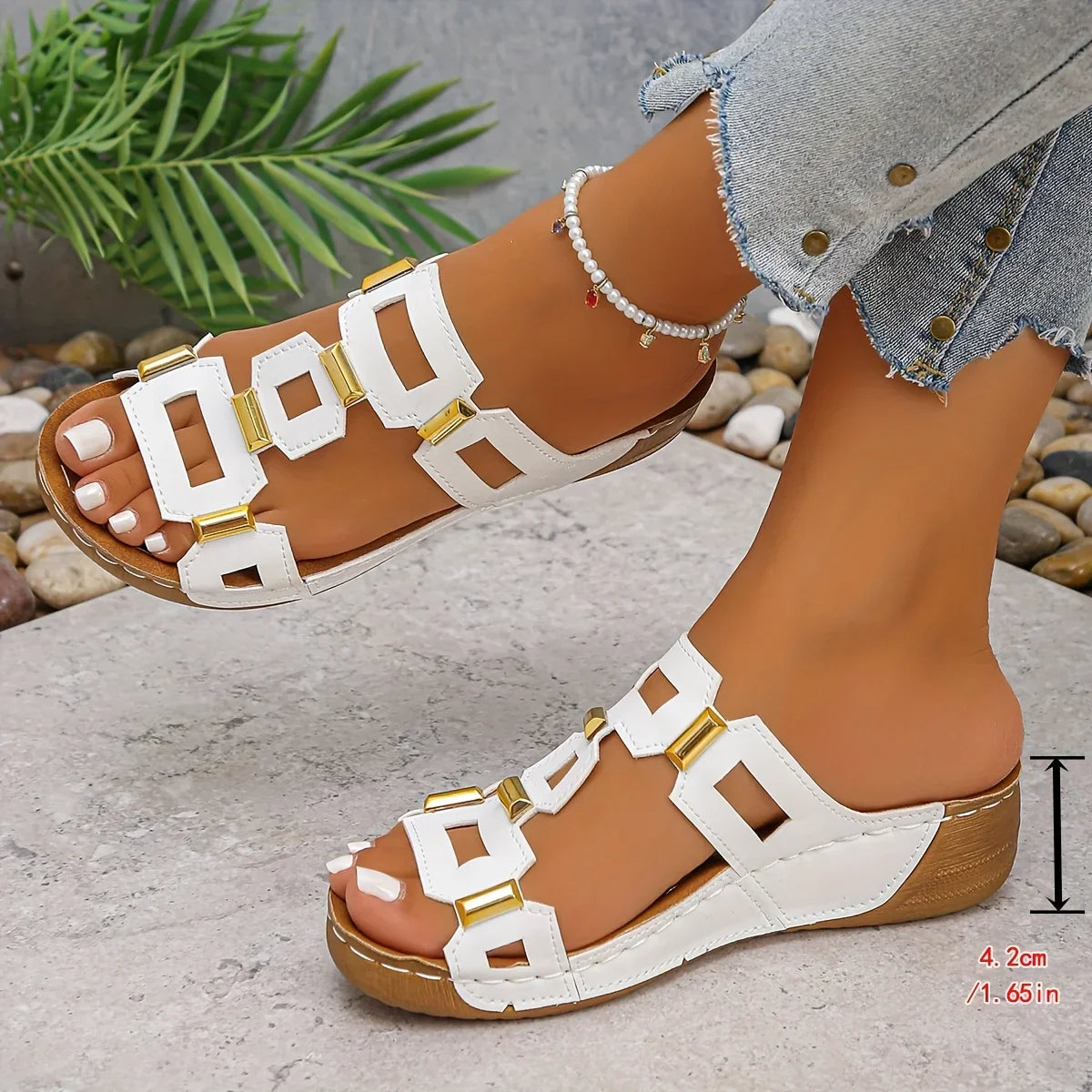 Norika | Sandalias De Tiras Con Aberturas en La Puntera