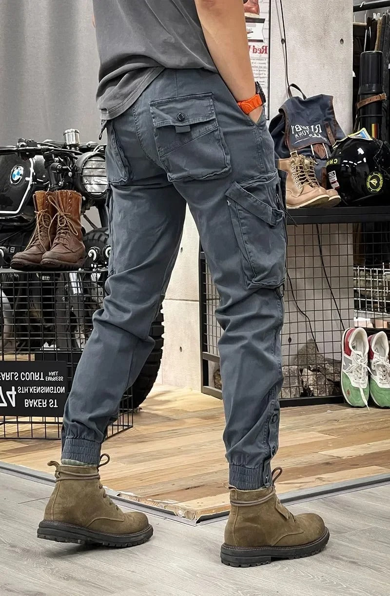 Guntram – Jogger Cargo Ajustado Con Cordón