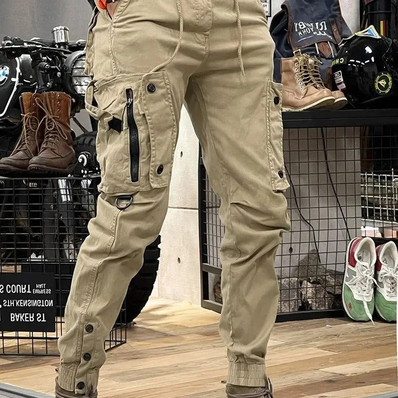 Guntram – Jogger Cargo Ajustado Con Cordón