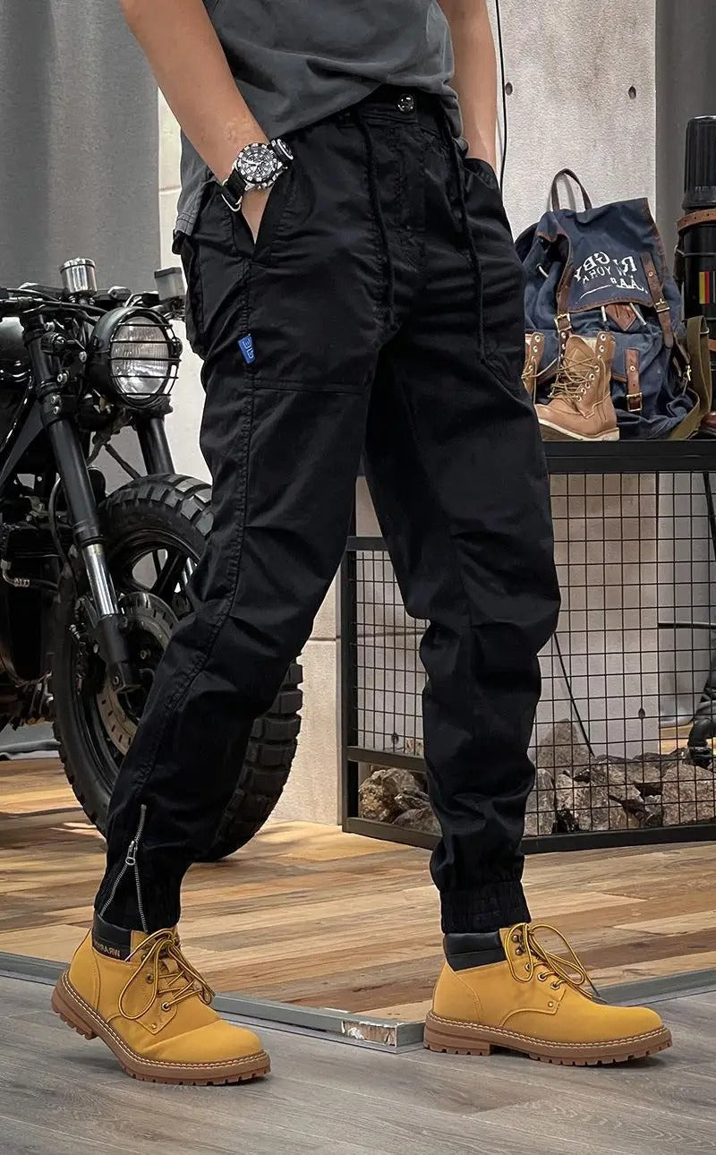 Guntram – Jogger Cargo Ajustado Con Cordón