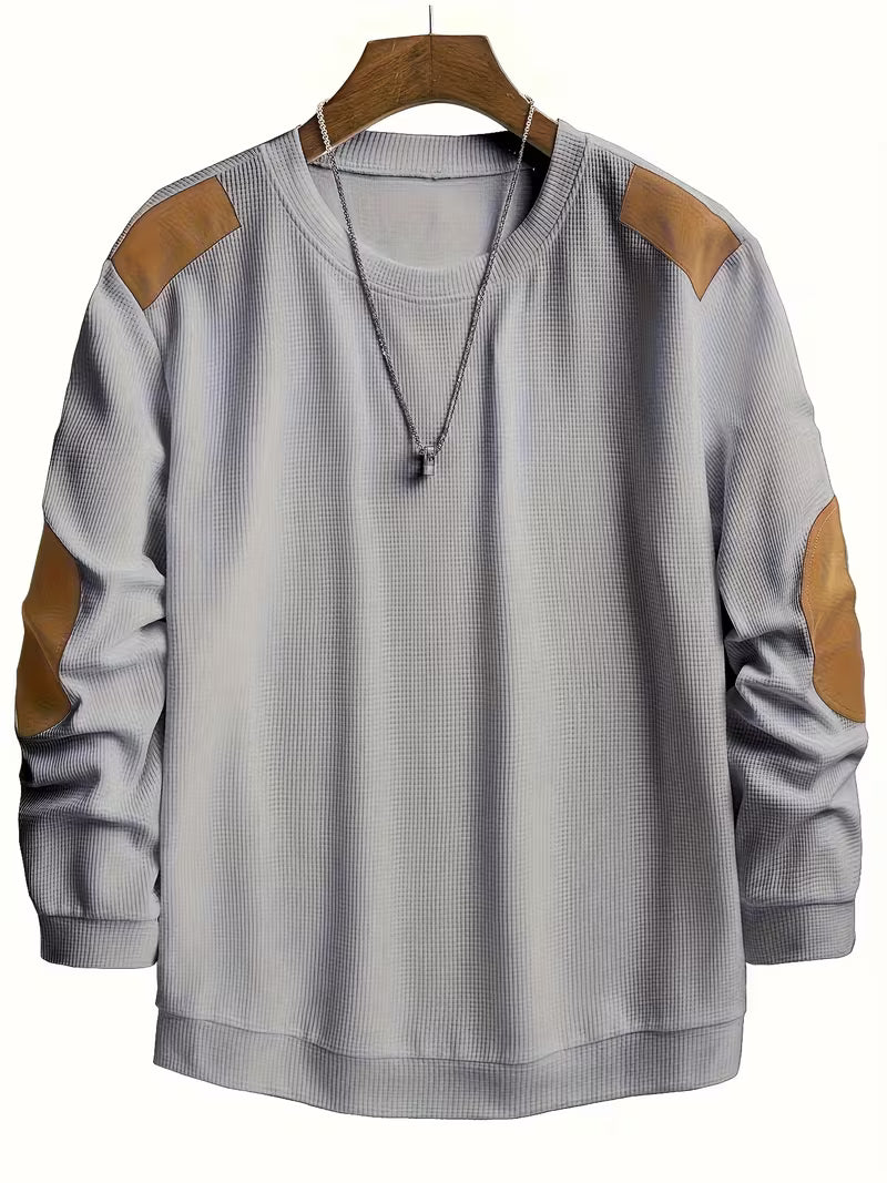 Apexcore | Sudadera de punto waffle con paneles