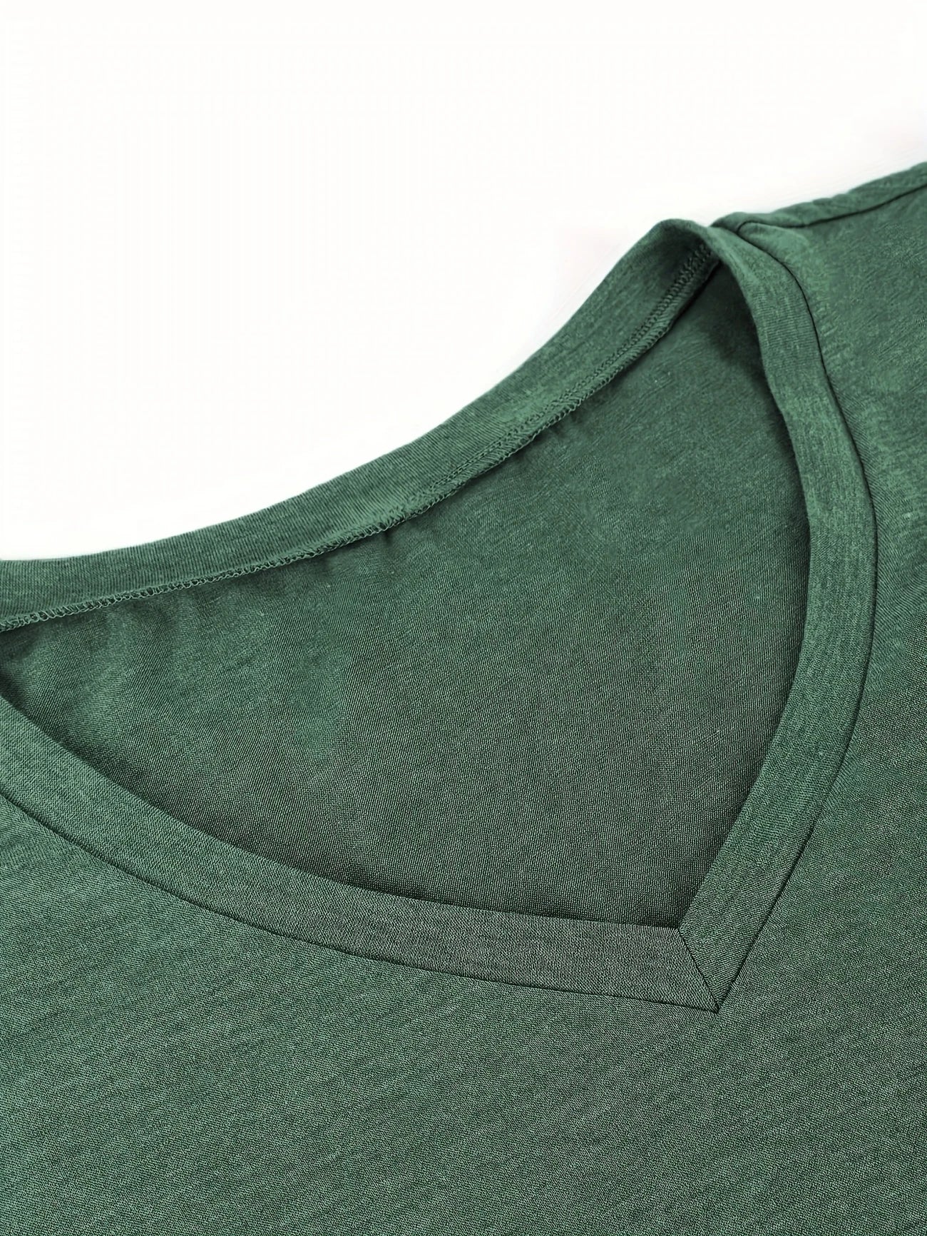 Kizzy | Camiseta de Manga Abullonada Cuello V