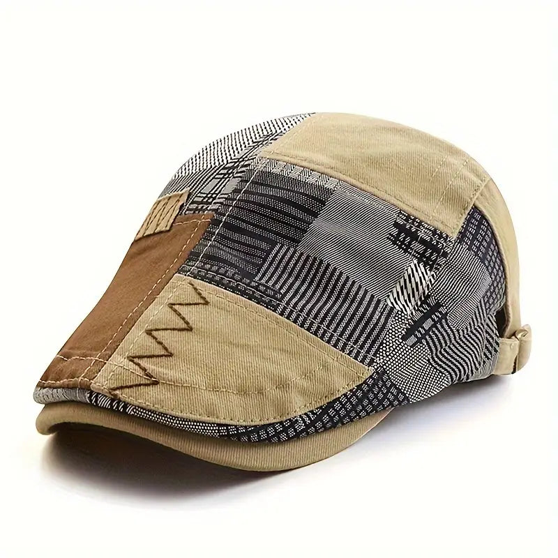 Lebron | Gorra Plana con Diseño de Patchwork