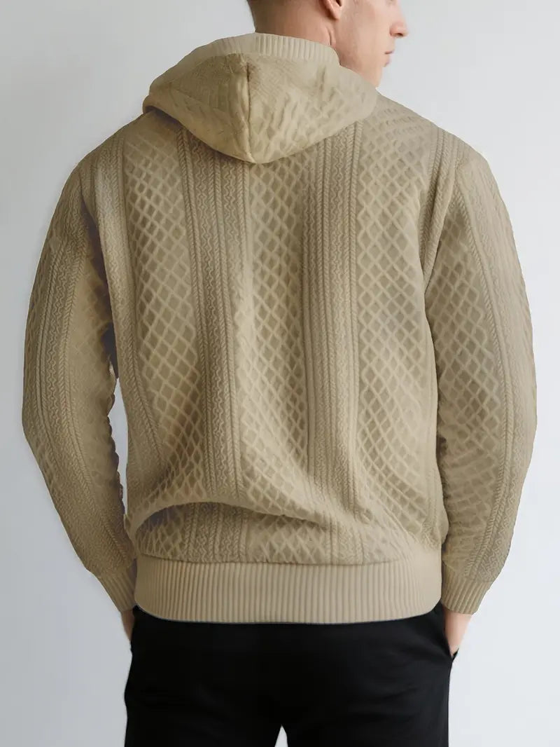 Karah | Jersey De Punto Con Textura Y Capucha
