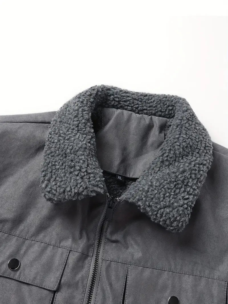 Grigory | Chaqueta Con Cremallera Y Cuello Borg