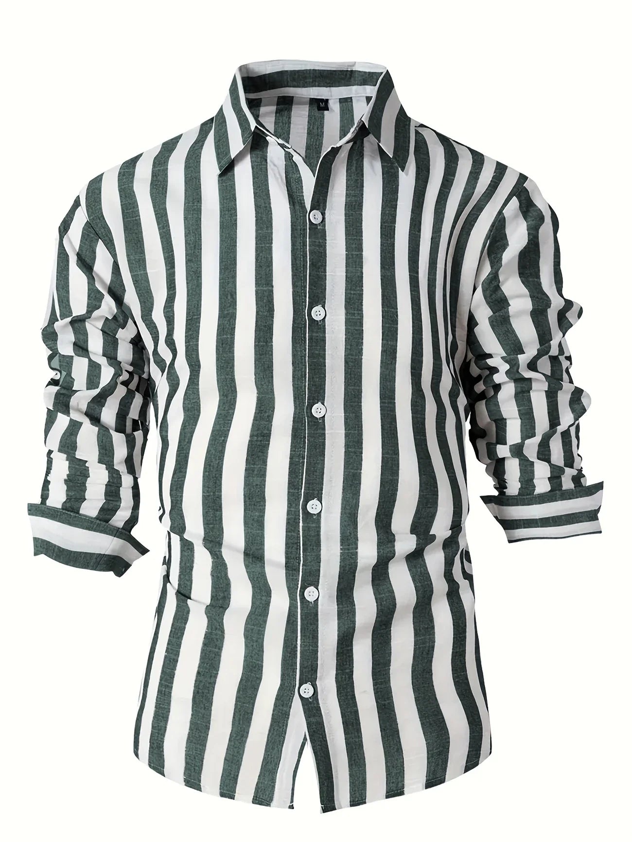 George | Camisa Manga Larga Rayas Verticales
