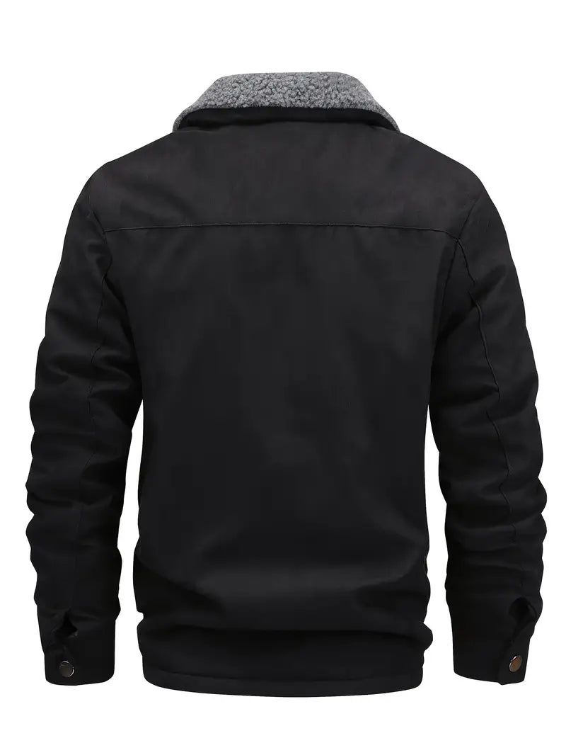 Grigory | Chaqueta Con Cremallera Y Cuello Borg