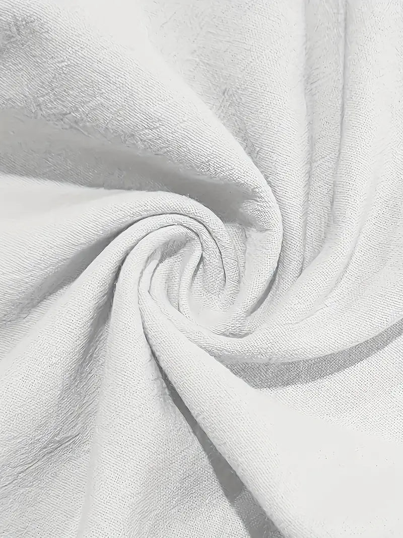 Babaev | Pantalones Anchos de Lino Con Cordón