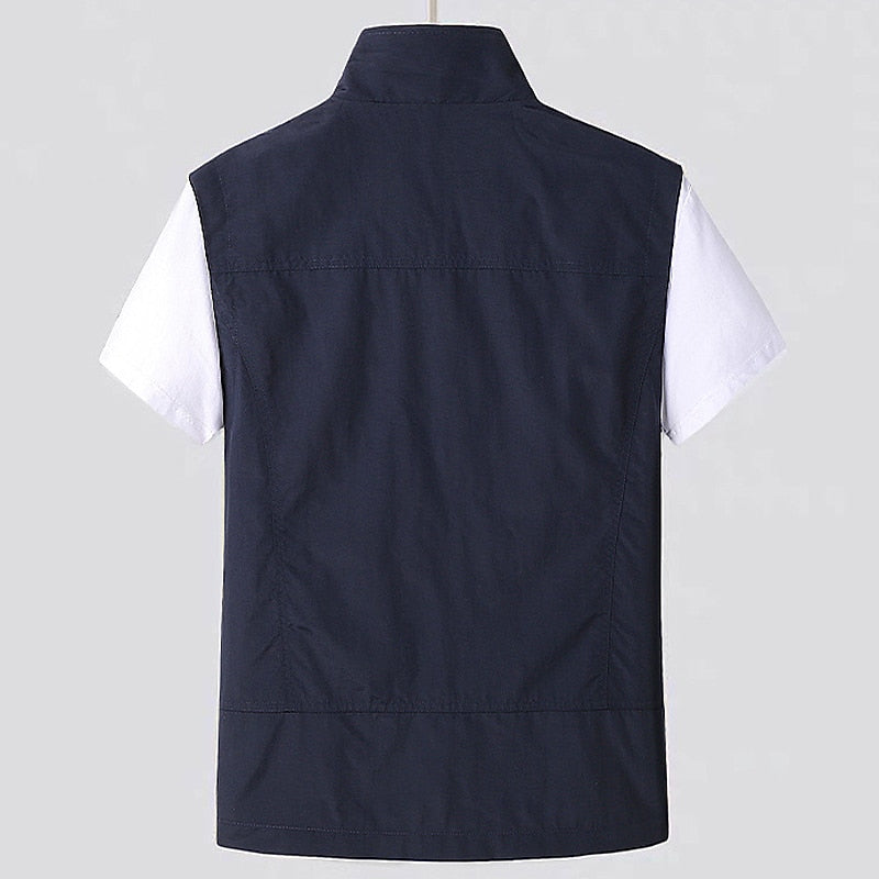 Outdoorweste herren atmungsaktiv | Chaleco exterior ligero y transpirable