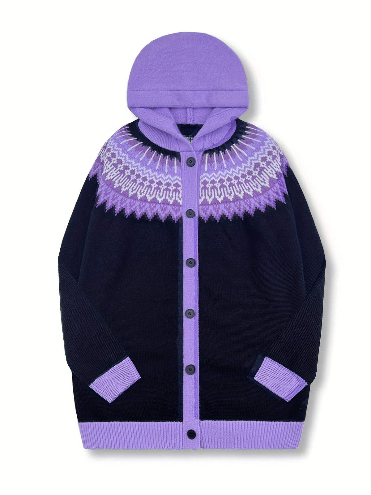 Peneeuva | Suéter de Invierno con Capucha de Manga Larga