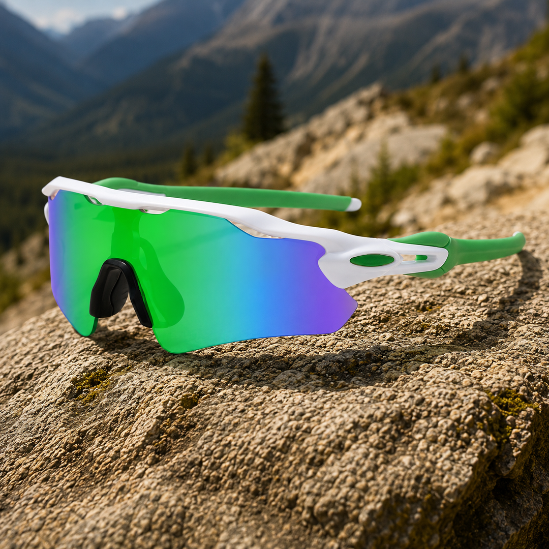 Cryzz | Gafas De Sol Deportivas Envolventes Con Lente Tipo Escudo