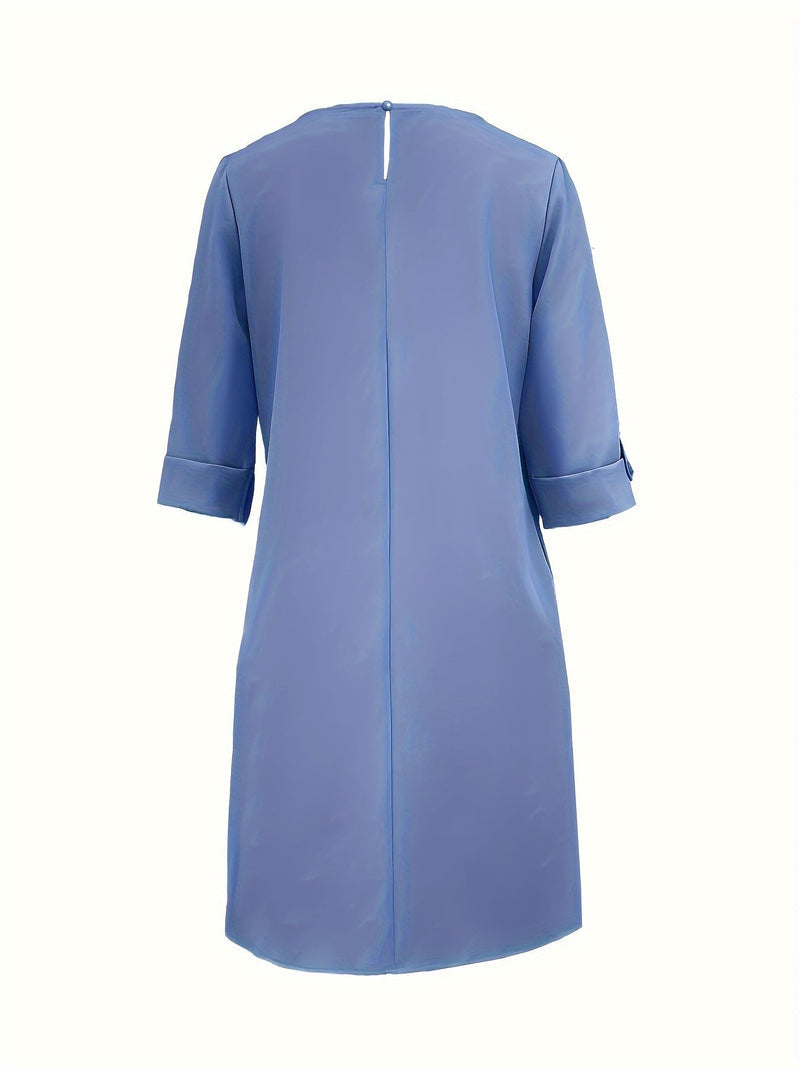Kayana | Vestido Con Mangas Tres Cuartos