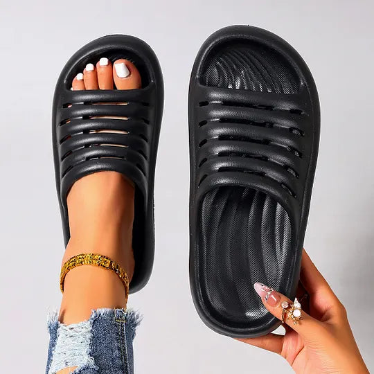 Aizada | Sandalias De Plataforma Con Puntera Abierta