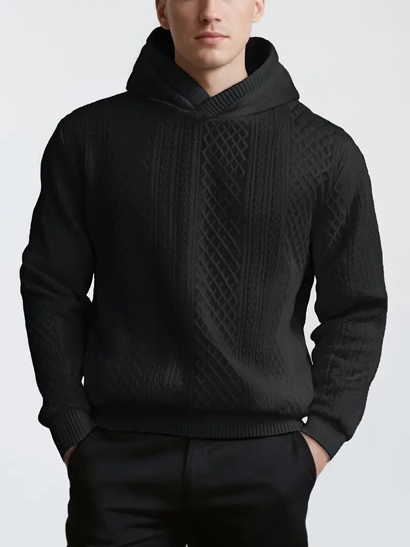 Karah | Jersey De Punto Con Textura Y Capucha