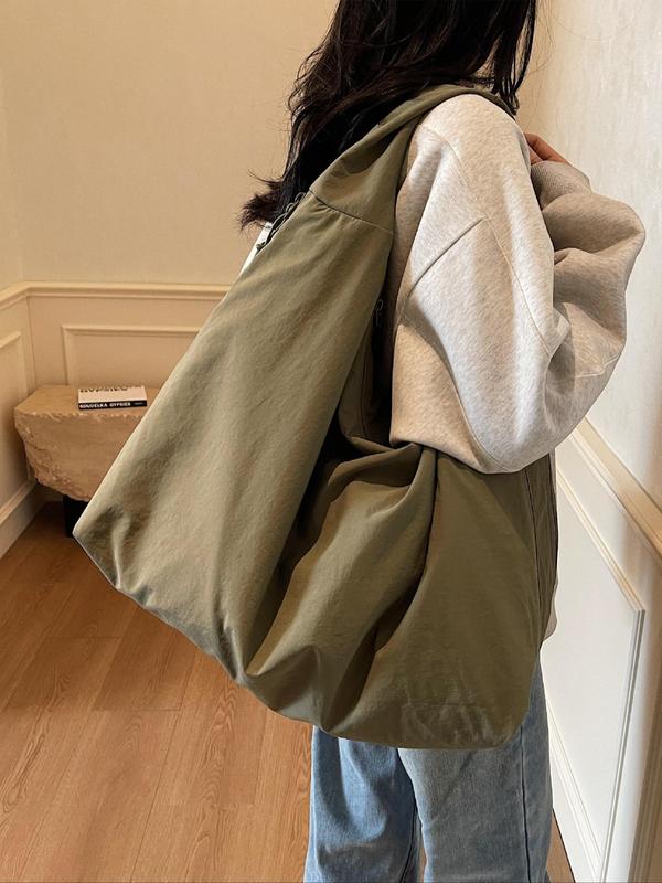 Marilla | Bolso Hobo de Hombro Extragrande de Nailon