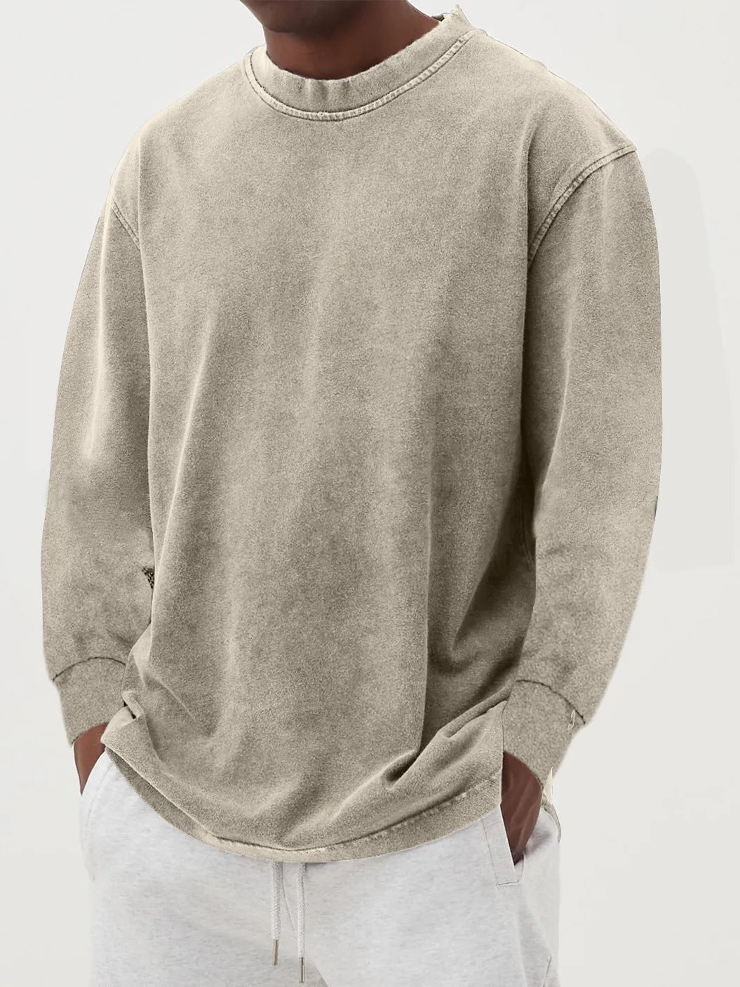 Gabriel | Suéter de punto oversized de manga larga