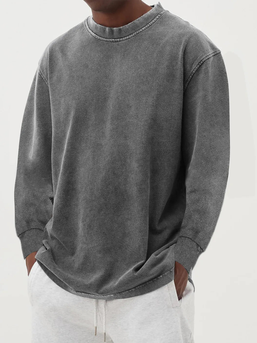 Gabriel | Suéter de punto oversized de manga larga