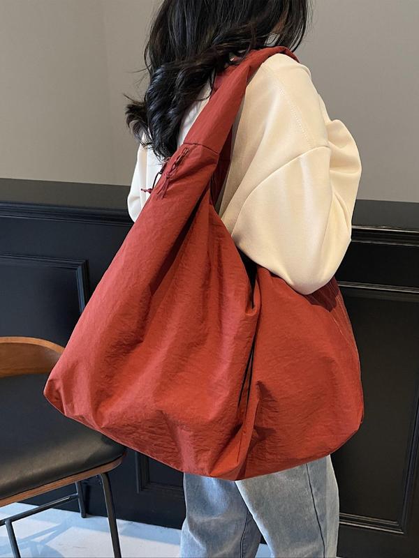 Marilla | Bolso Hobo de Hombro Extragrande de Nailon