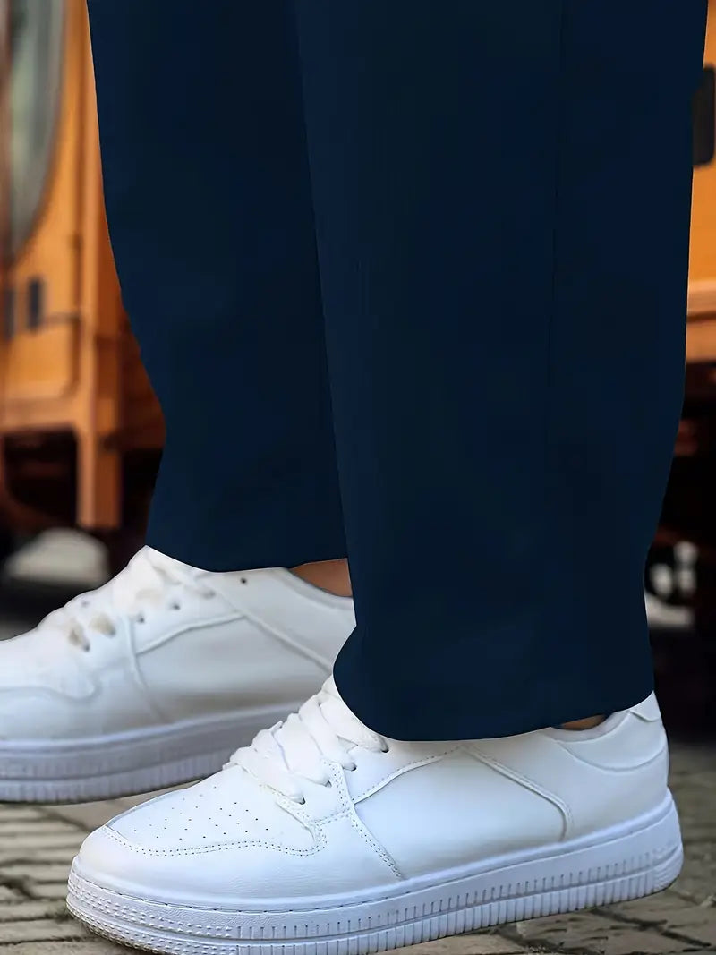Travys | Pantalones Jogger Rectos Con Cordón y Bolsillos