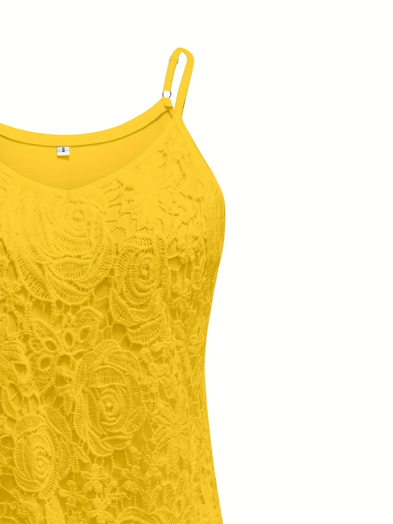 Juna | Top de Encaje Floral con Tirantes