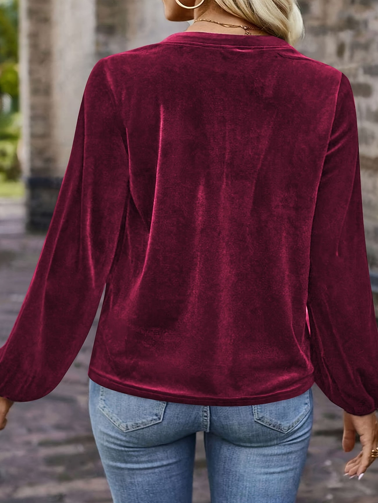 Ramina | Blusa De Manga Larga Con Botones