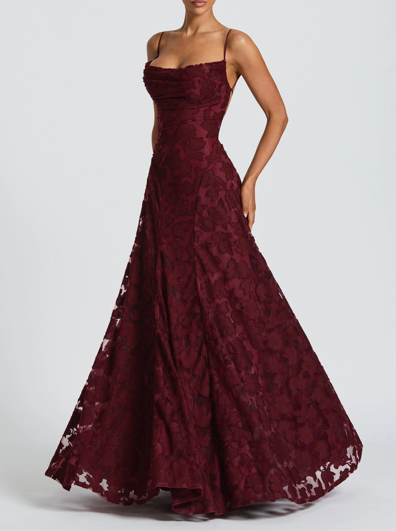 Alonah | Vestido Maxi Elegante Con Tirantes Finos