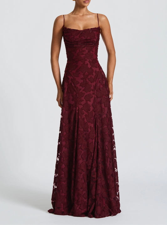 Alonah | Vestido Maxi Elegante Con Tirantes Finos