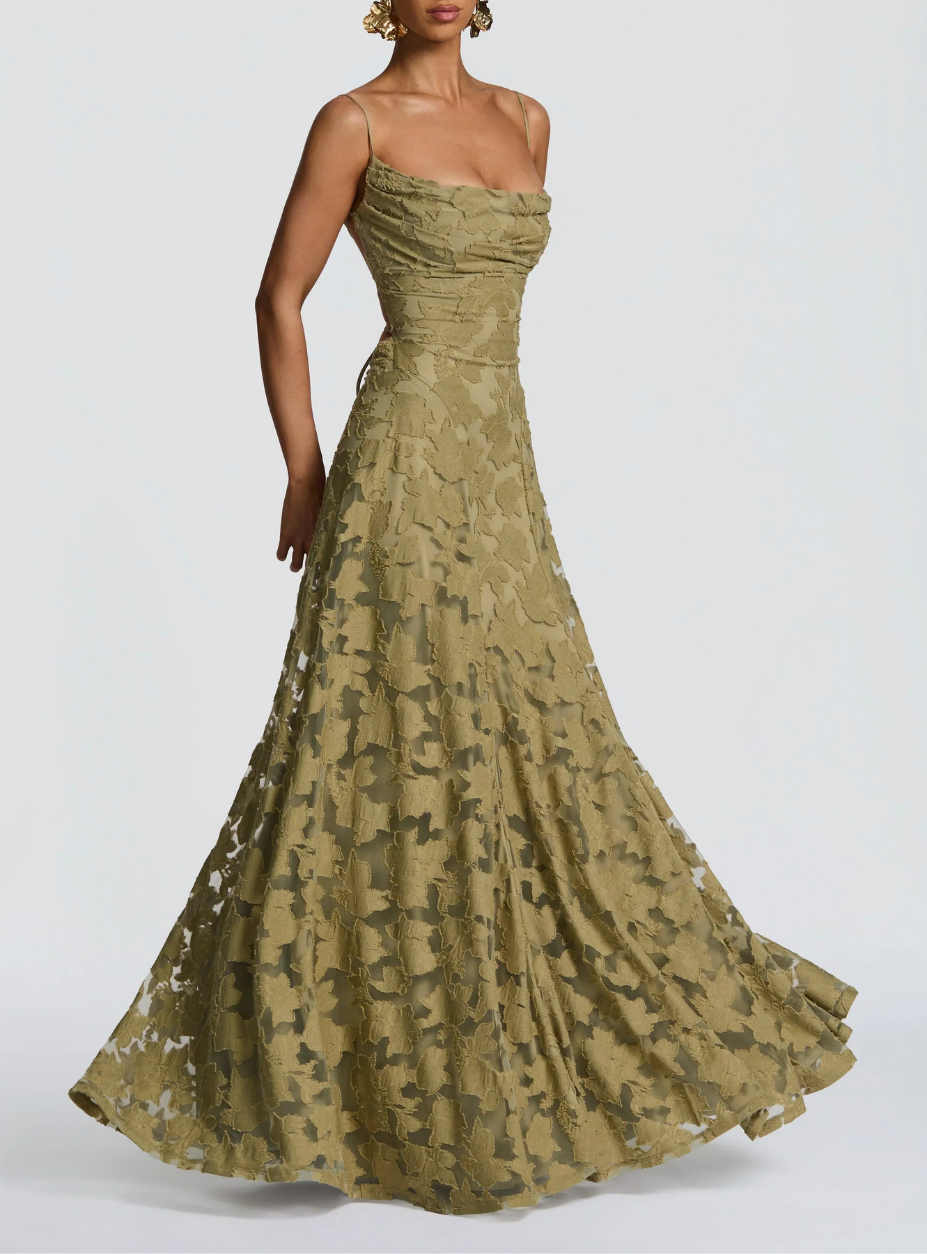 Alonah | Vestido Maxi Elegante Con Tirantes Finos